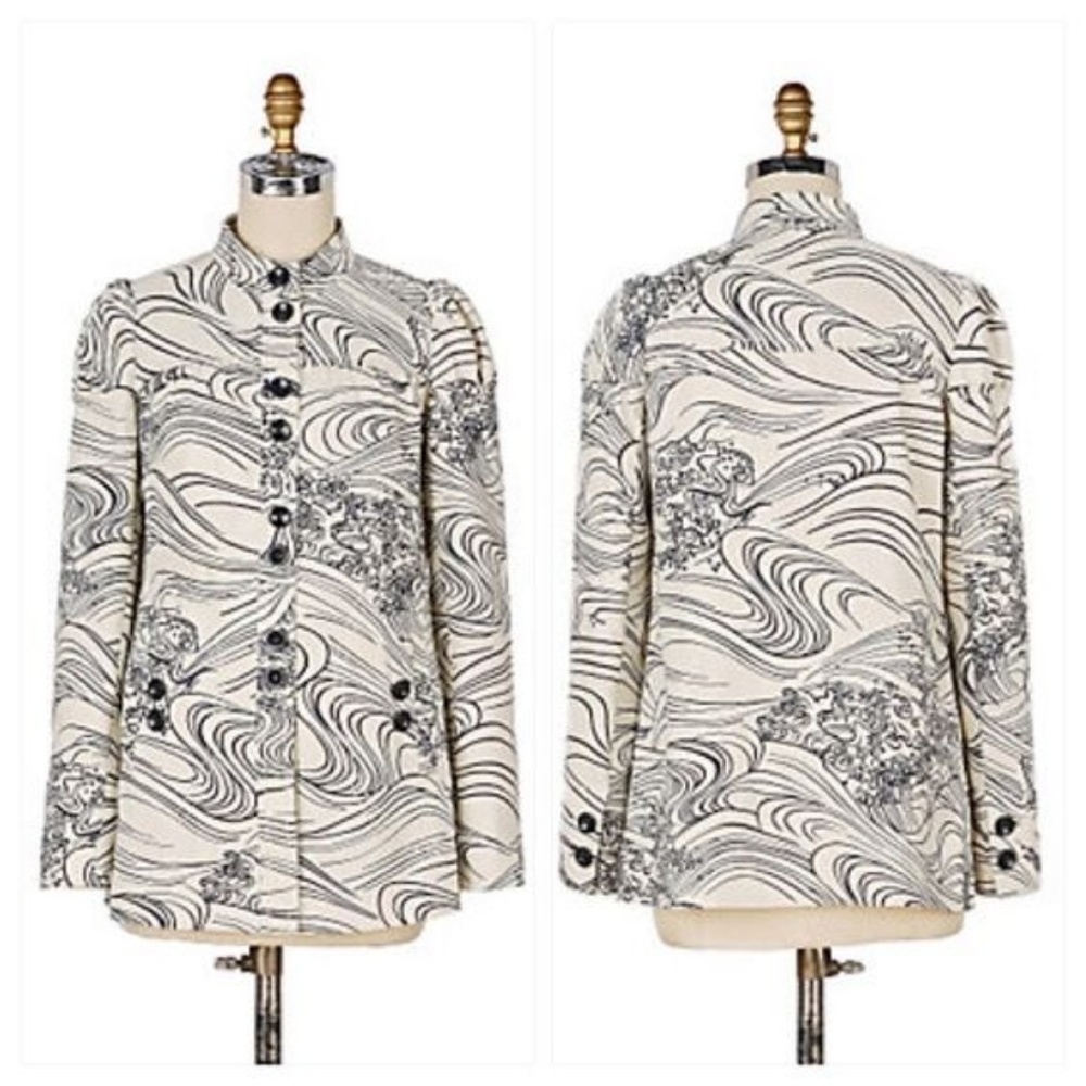 Anthropologie Steamfest Overcoat Elevenses -Jacket